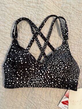 NWT Calia Sea Dots Bikini strappy top size XS
